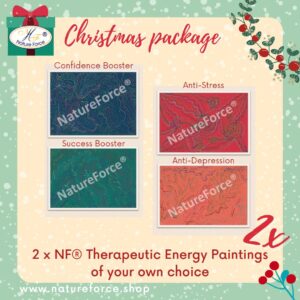 2 x NF® Therapeutic Energy Paintings of your choice